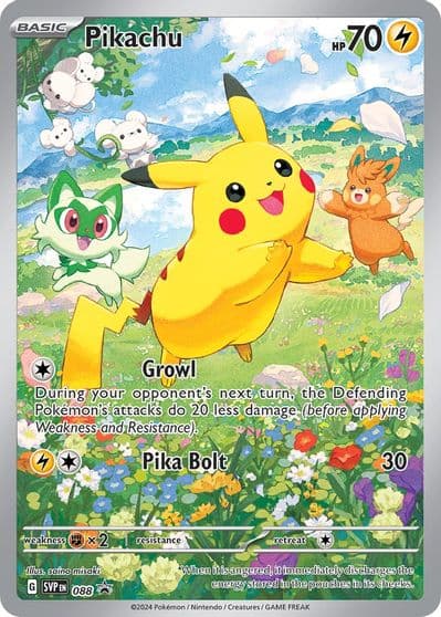 Pikachu - 088 SV: Scarlet & Violet Promo Cards Pokemon card
