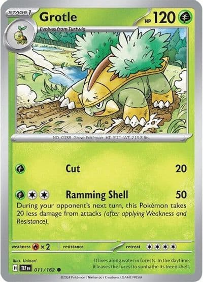 Grotle SV05: Temporal Forces Pokemon card