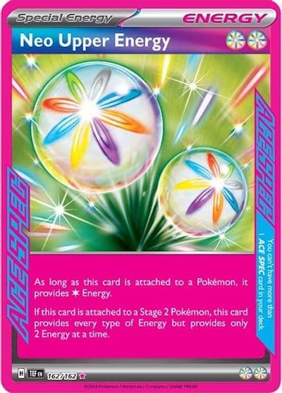 Neo Upper Energy SV05: Temporal Forces Pokemon card