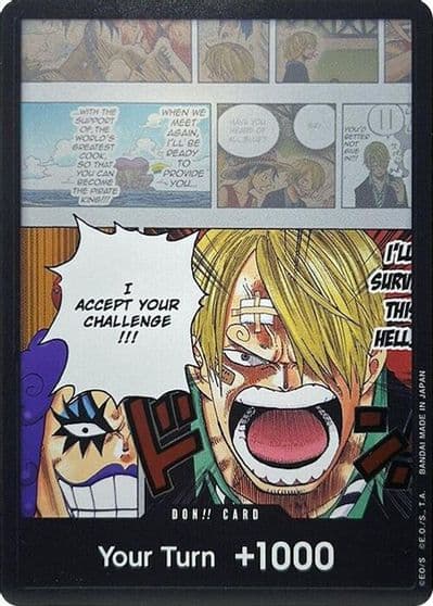 Sanji Wings of the Captain One Piece card