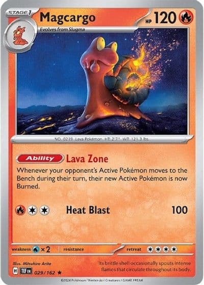 Magcargo SV05: Temporal Forces Pokemon card