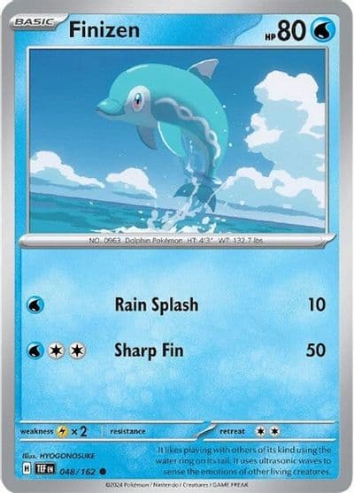 Finizen SV05: Temporal Forces Pokemon card