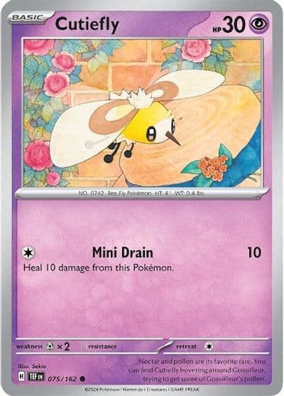 Cutiefly SV05: Temporal Forces Pokemon card