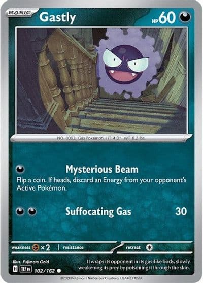 Gastly SV05: Temporal Forces Pokemon card