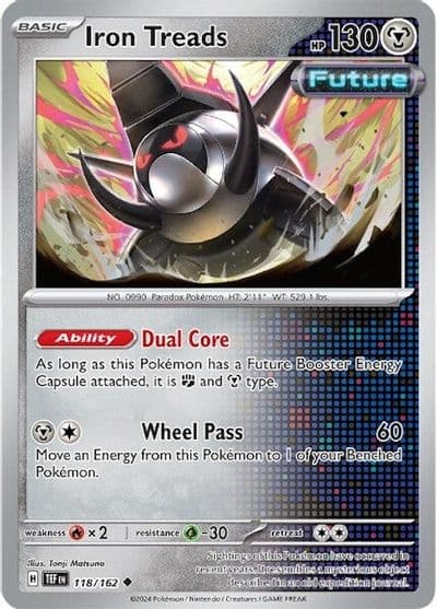 Iron Treads SV05: Temporal Forces Pokemon card