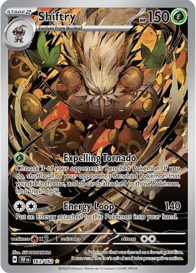 Shiftry SV05: Temporal Forces Pokemon card