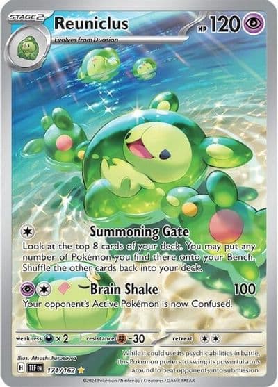Reuniclus SV05: Temporal Forces Pokemon card