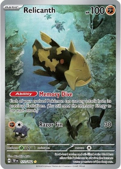 Relicanth SV05: Temporal Forces Pokemon card