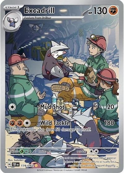 Excadrill SV05: Temporal Forces Pokemon card