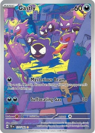 Gastly SV05: Temporal Forces Pokemon card