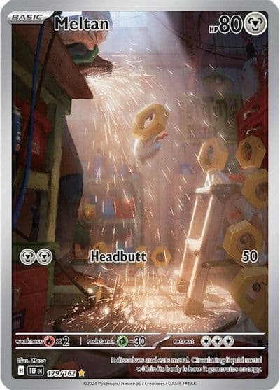 Meltan SV05: Temporal Forces Pokemon card