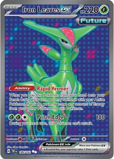 Iron Leaves ex SV05: Temporal Forces Pokemon card