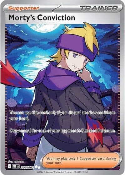 Morty's Conviction SV05: Temporal Forces Pokemon card