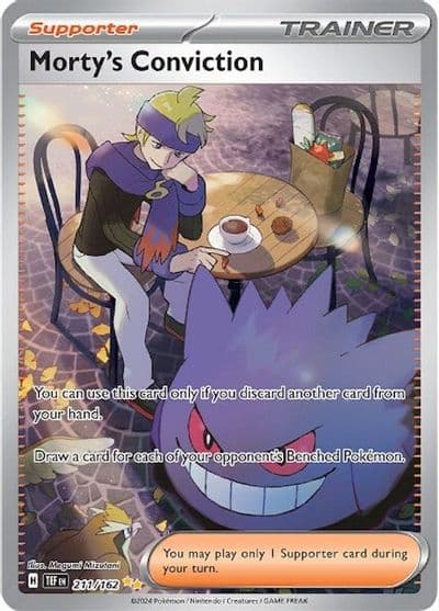 Morty's Conviction SV05: Temporal Forces Pokemon card