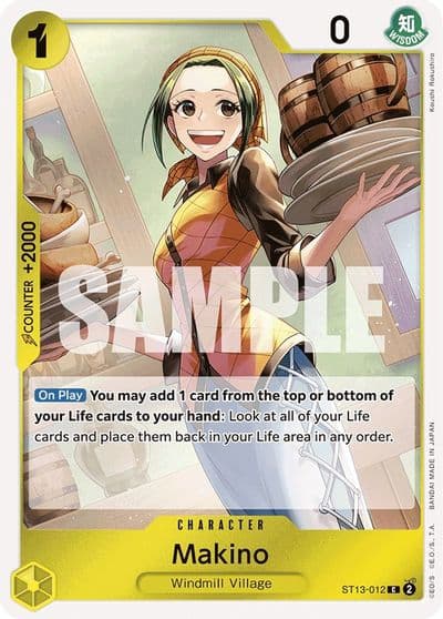 Makino Ultra Deck: The Three Brothers One Piece card