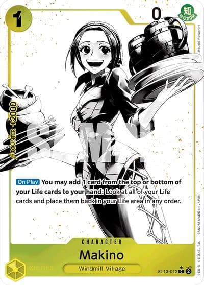 Makino Parallel Ultra Deck: The Three Brothers One Piece card