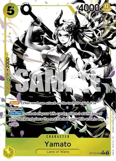 Yamato Parallel Ultra Deck: The Three Brothers One Piece card