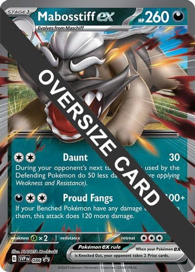 Mabosstiff ex - Jumbo Card Jumbo Cards Pokemon card