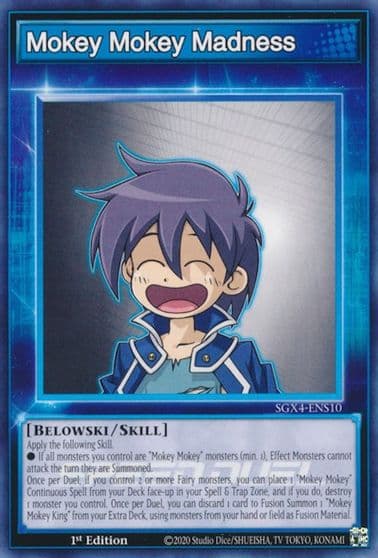 Mokey Mokey Madness Speed Duel GX: Midterm Destruction Yu-Gi-Oh! card