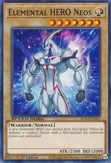 Elemental HERO Neos Speed Duel GX: Midterm Destruction Yu-Gi-Oh! card
