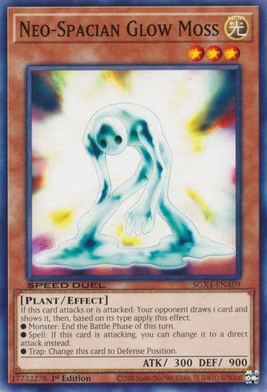 Neo Spacian Glow Moss Speed Duel GX: Midterm Destruction Yu-Gi-Oh! card