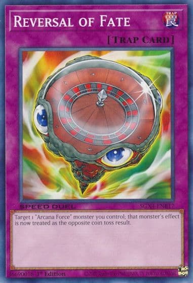 Reversal of Fate Speed Duel GX: Midterm Destruction Yu-Gi-Oh! card