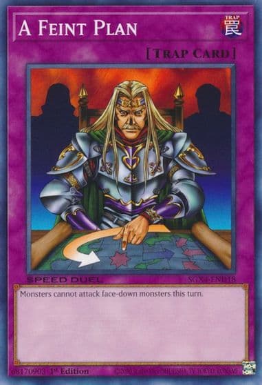 A Feint Plan Speed Duel GX: Midterm Destruction Yu-Gi-Oh! card