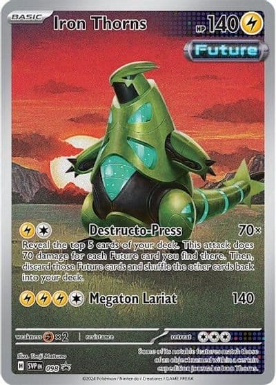 Iron Thorns - 098 SV: Scarlet & Violet Promo Cards Pokemon card