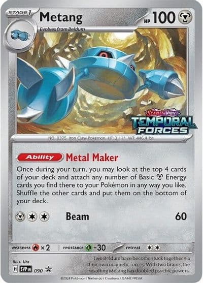 Metang - 090 (Prerelease) SV: Scarlet & Violet Promo Cards Pokemon card