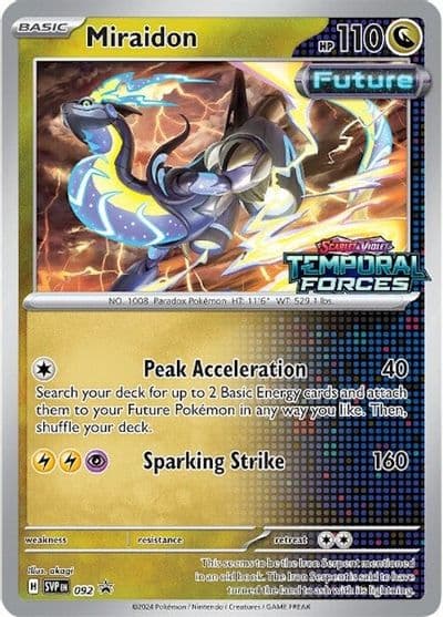Miraidon - 092 (Prerelease) SV: Scarlet & Violet Promo Cards Pokemon card