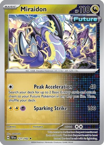 Miraidon Deck Exclusives Pokemon card