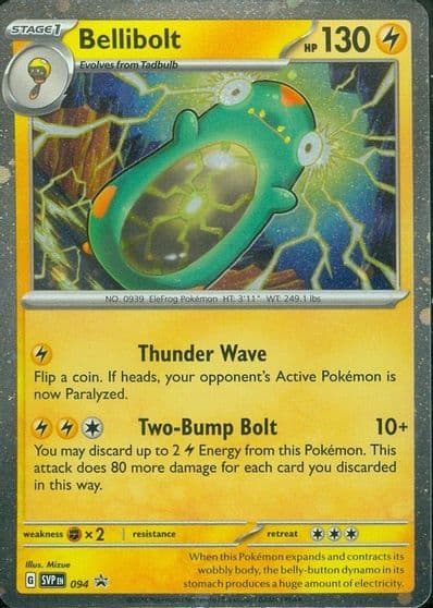 Bellibolt - 094 SV: Scarlet & Violet Promo Cards Pokemon card
