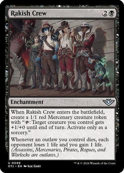 Rakish Crew Outlaws of Thunder Junction Magic card