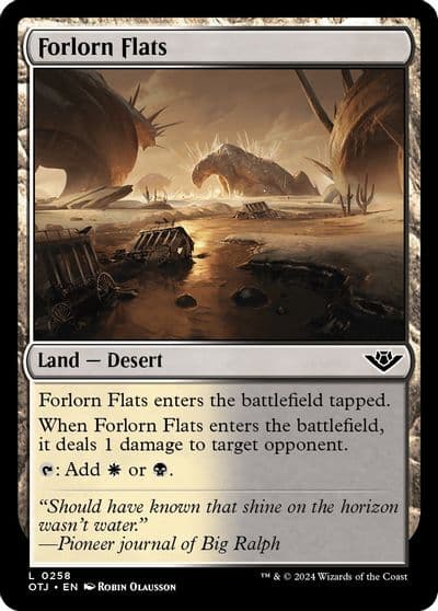 Forlorn Flats Outlaws of Thunder Junction Magic card