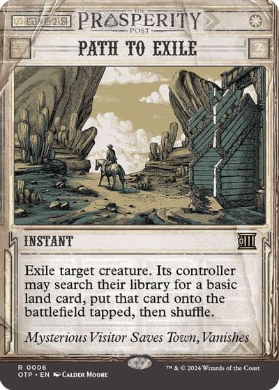 Path to Exile Outlaws of Thunder Junction: Breaking News Magic card