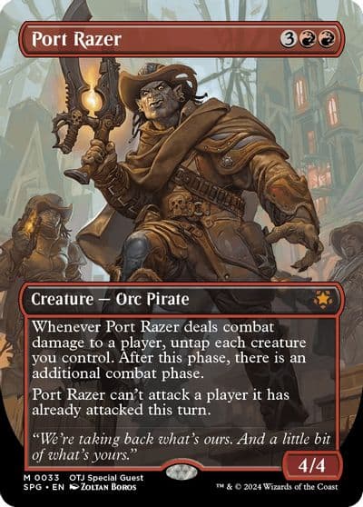 Port Razer Borderless Special Guests Magic card