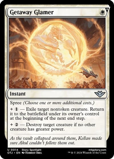 Getaway Glamer Outlaws of Thunder Junction Magic card