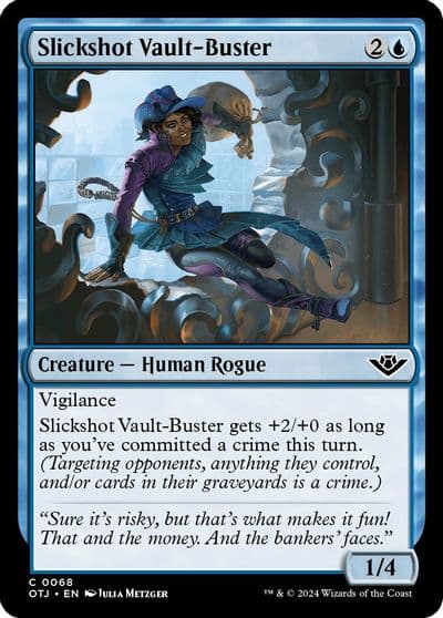 Slickshot Vault Buster Outlaws of Thunder Junction Magic card