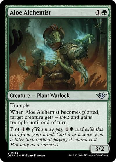 Aloe Alchemist Outlaws of Thunder Junction Magic card