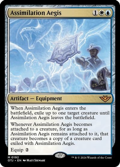 Assimilation Aegis Outlaws of Thunder Junction Magic card
