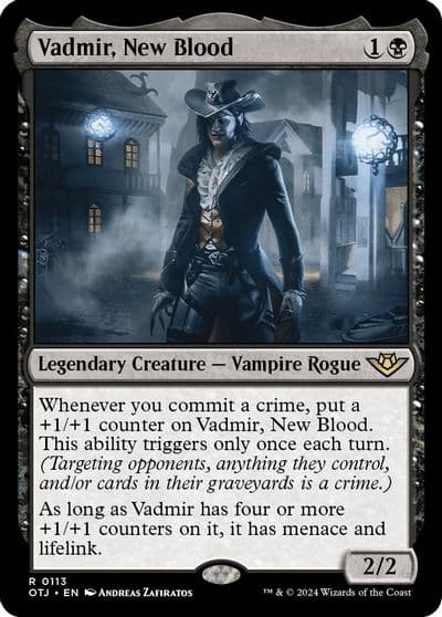 Vadmir New Blood Outlaws of Thunder Junction Magic card