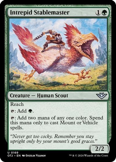 Intrepid Stablemaster Outlaws of Thunder Junction Magic card