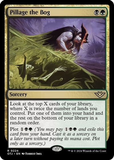 Pillage the Bog Outlaws of Thunder Junction Magic card