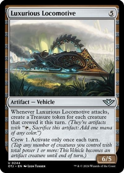 Luxurious Locomotive Outlaws of Thunder Junction Magic card
