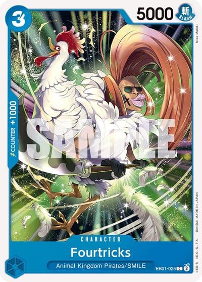 Fourtricks Extra Booster: Memorial Collection One Piece card