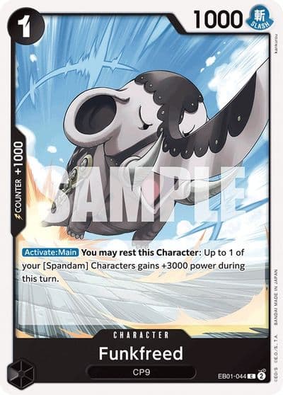 Funkfreed Extra Booster: Memorial Collection One Piece card