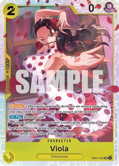 Viola Extra Booster: Memorial Collection One Piece card