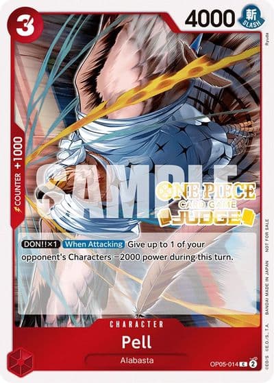 Pell Judge Pack Vol 3 One Piece Promotion Cards One Piece card