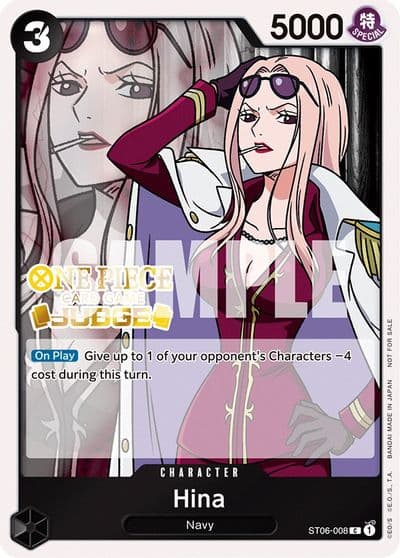Hina Judge Pack Vol 3 One Piece Promotion Cards One Piece card