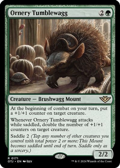 Ornery Tumblewagg Outlaws of Thunder Junction Magic card